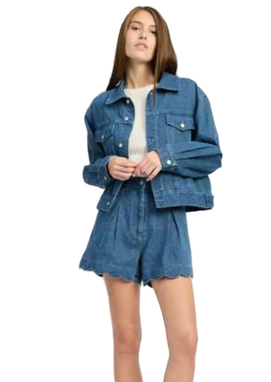 Heidi Denim Short