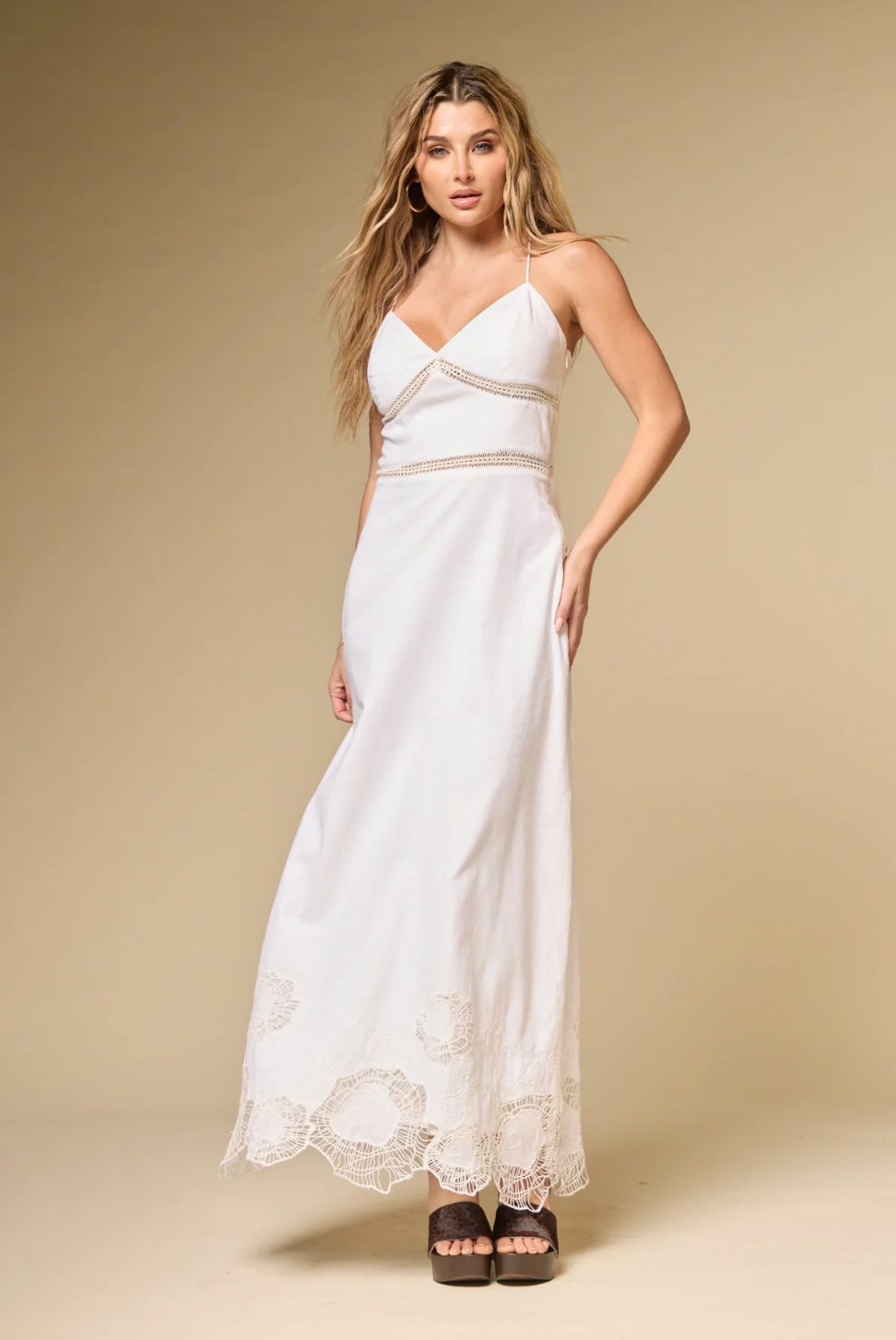 Paloma Maxi Dress- White