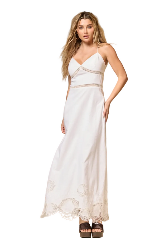 Paloma Maxi Dress- White
