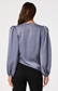 Beatrice Faux Wrap Top- Slate Blue