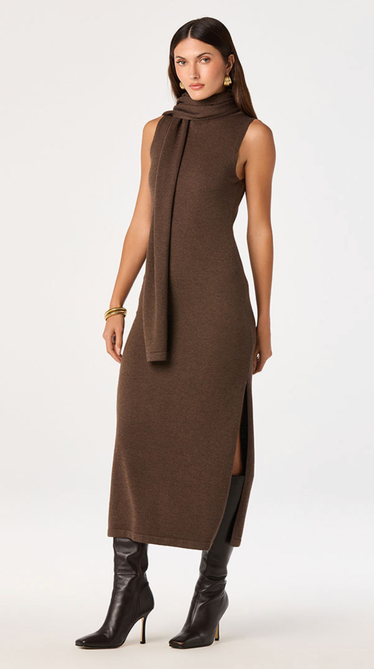Shyanne dress- Brown
