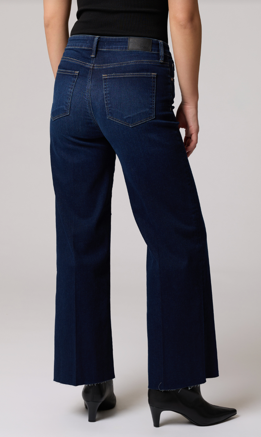 Paloma Mid Rise Jean- Deep Brushed Feather