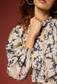 Lulu Long Sleeve Top- Navy