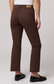 Anika Crop Boot Cut Jean- Deep Brown