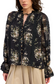 Sutton Top- Navy Floral