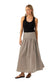 Stripe Celeste Skirt- Umber Lurex
