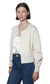 Teagan Braid Detail Cardigan- Cream