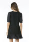 Tenley Short Sleeve Dress- Black