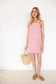 Presley Shift Dress- Red/White Stripe