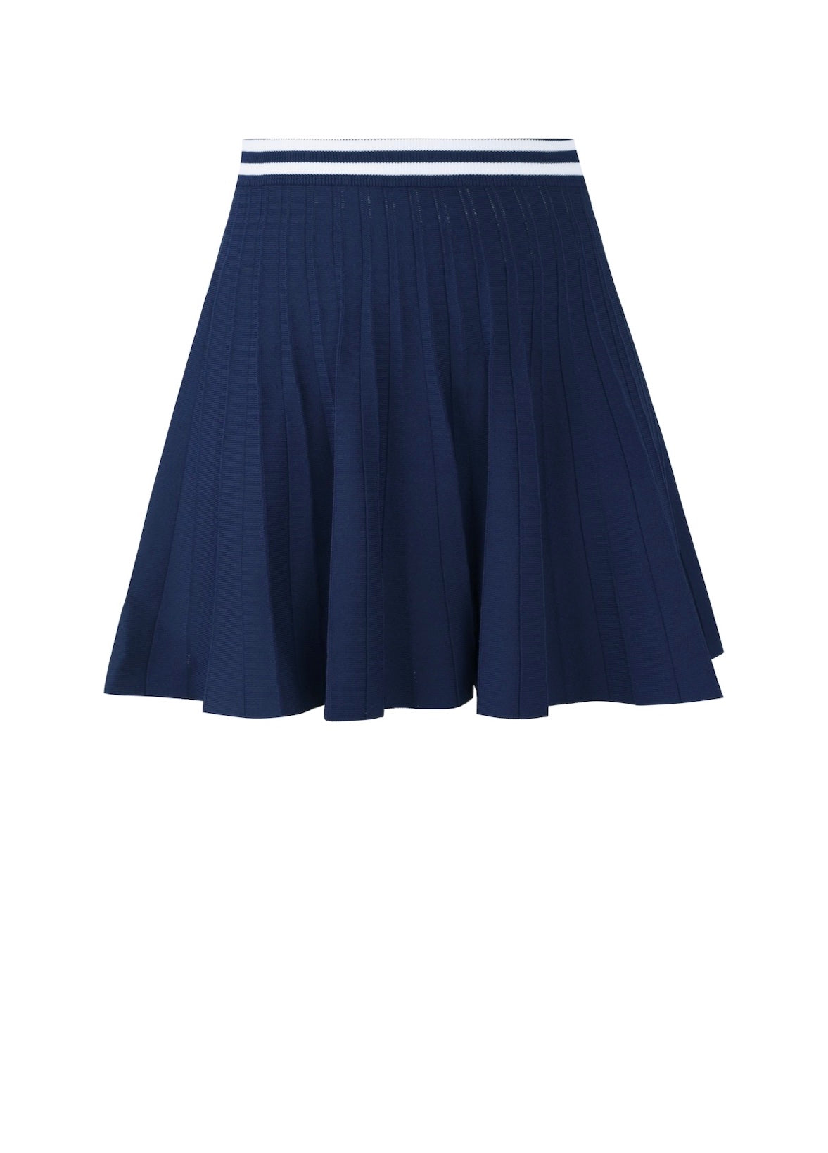Larissa Stripe Waist Pleated Skirt