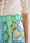 Vera Skort- Blue Floral
