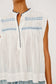 Willow Pleated Top- White
