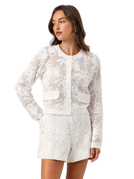 Isabel Cardigan- Coconut Milk