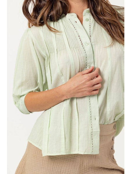 Scarlett Shirt- Mint