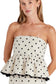 Polka Dot Davis Top