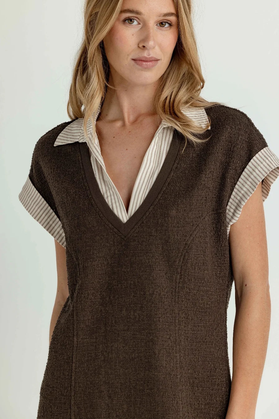London Twofer Dress- Espresso
