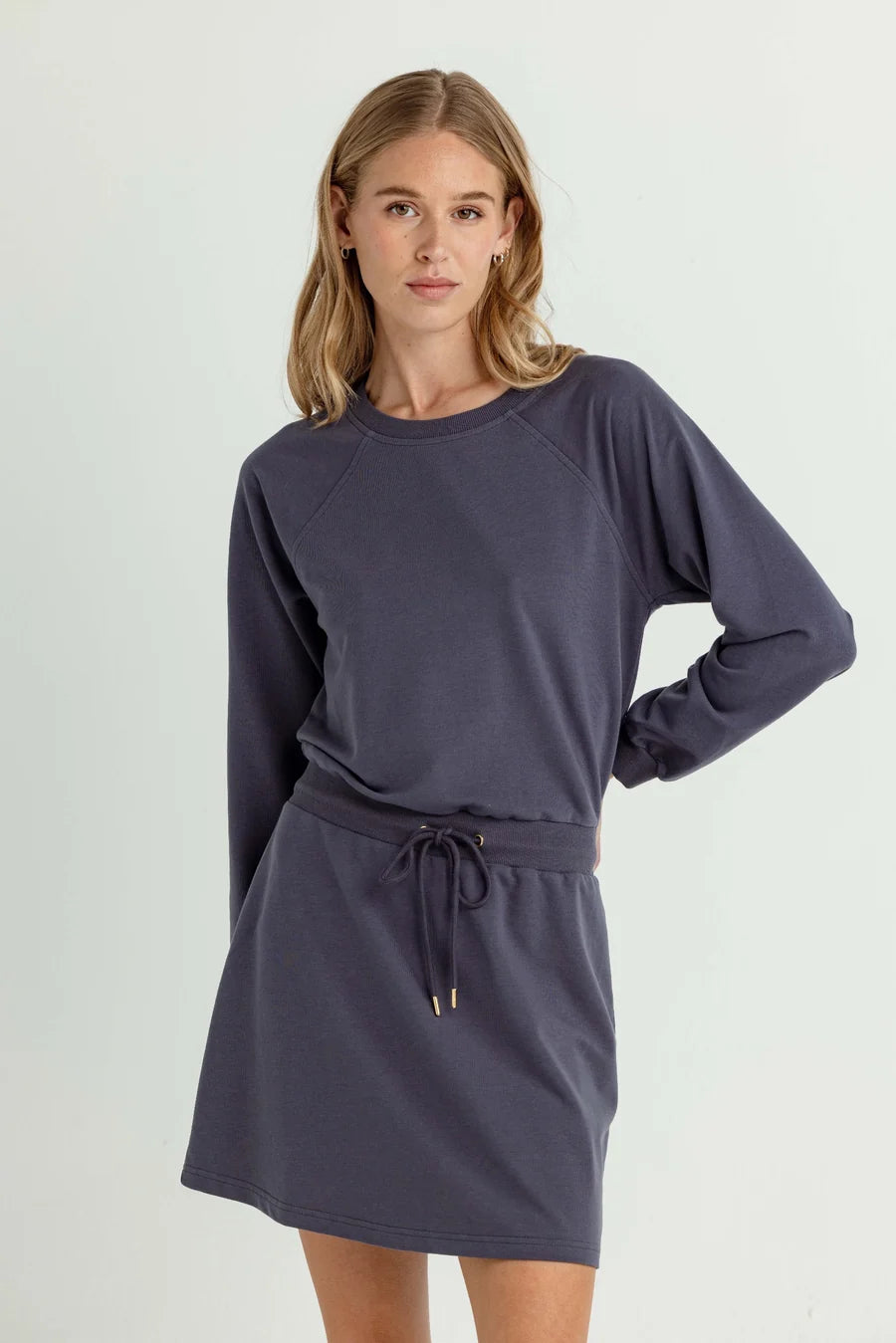 Atlas Mini Dress- Night Navy