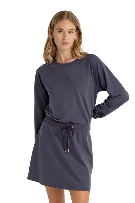 Atlas Mini Dress- Night Navy