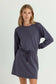 Atlas Mini Dress- Night Navy
