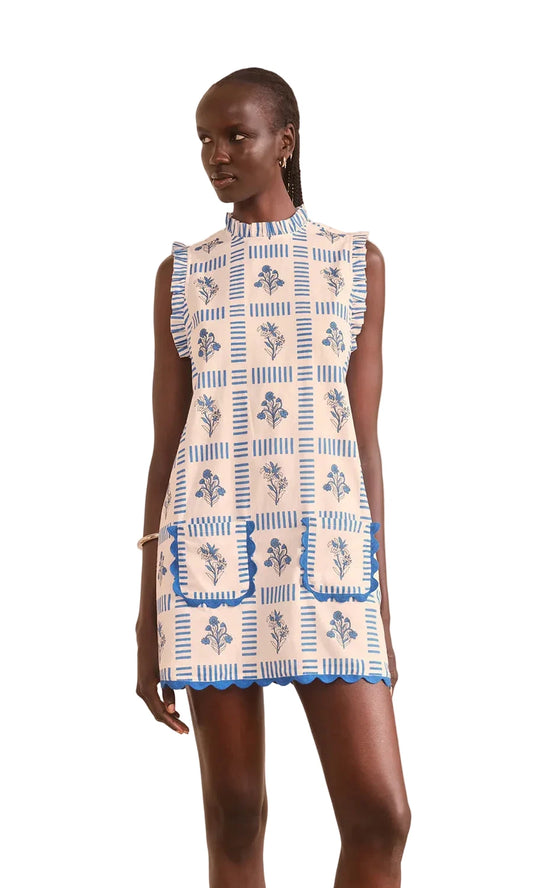 Wynnafred Printed Shift Dress