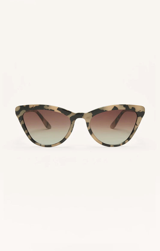 Rooftop Polarized Sunglasses- Brown Tortoise Gradient