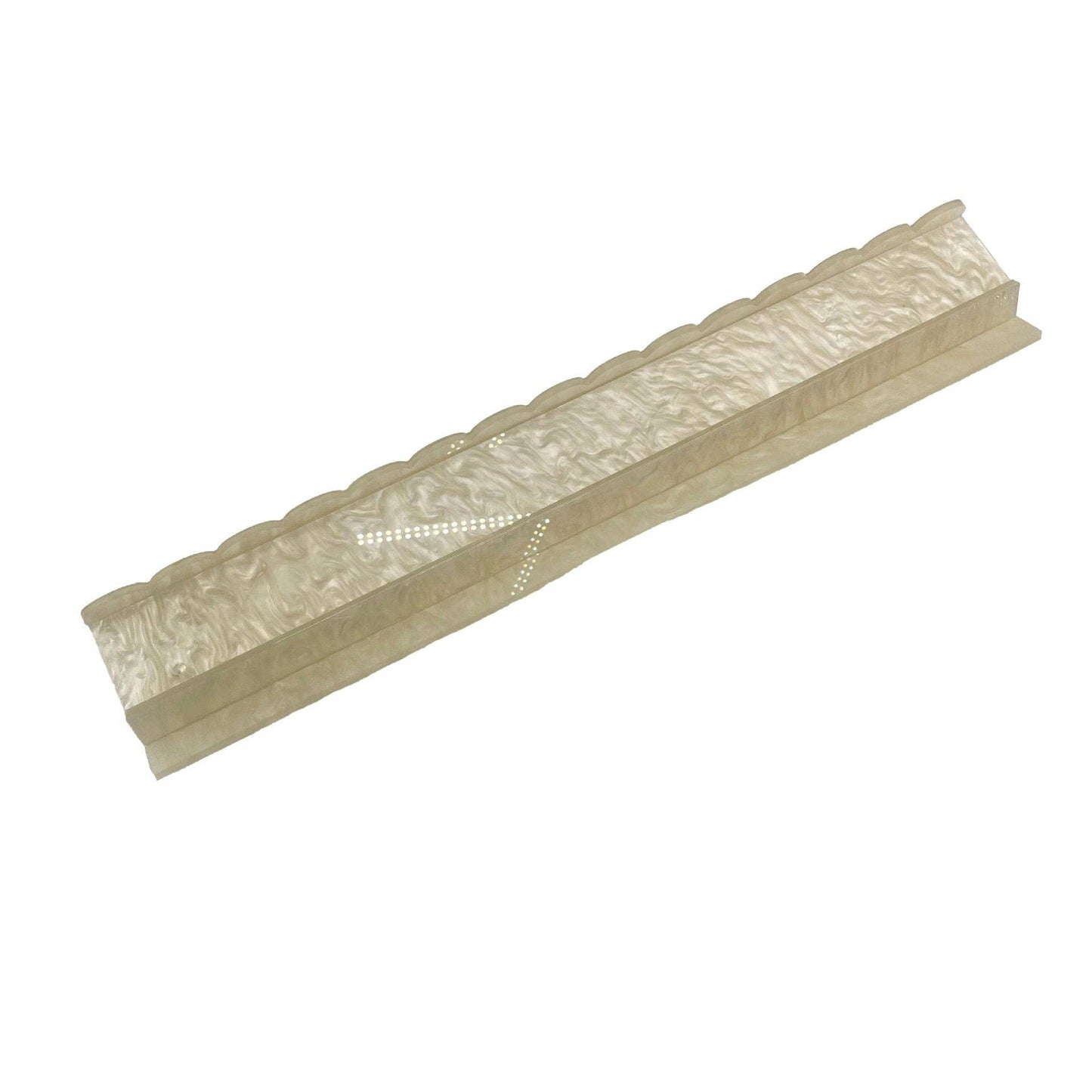 20" Acrylic Pushers (Set of 4): Pearl White