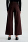 Saige Wide Leg Crop Jean- Sulfer Burnt Ember