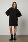 Jensen Fleece Puff Sleeve Dress