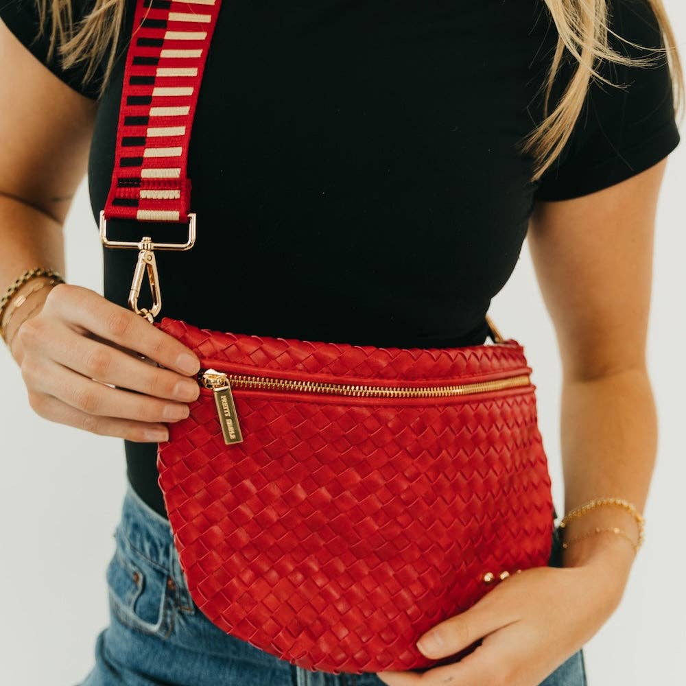 Westlyn Woven Bum Bag - Emerald