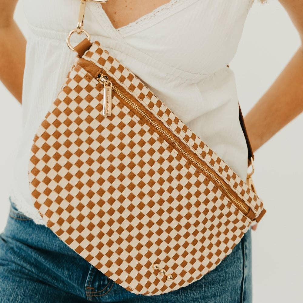 Westlyn Woven Bum Bag - Emerald