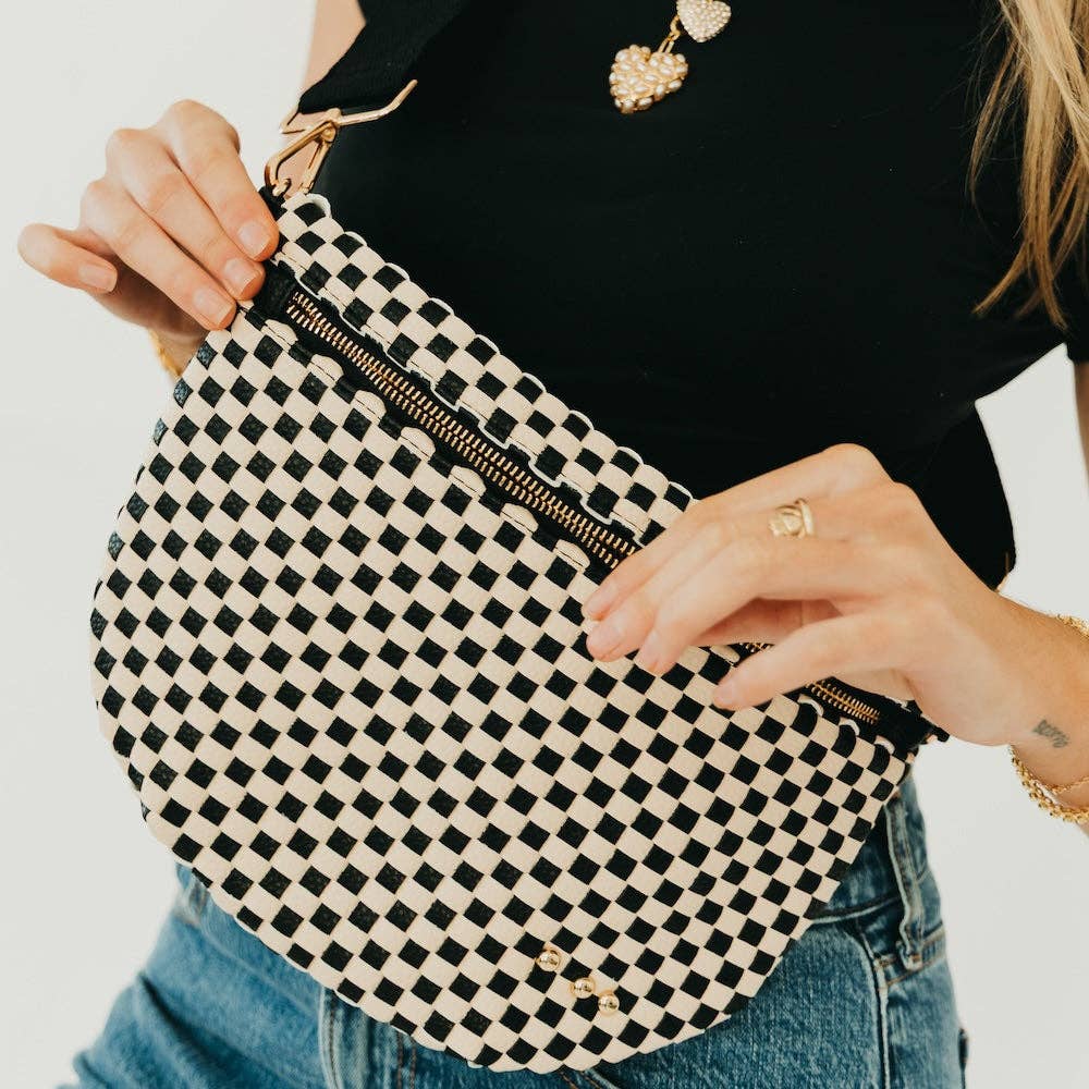 Westlyn Woven Bum Bag - Emerald