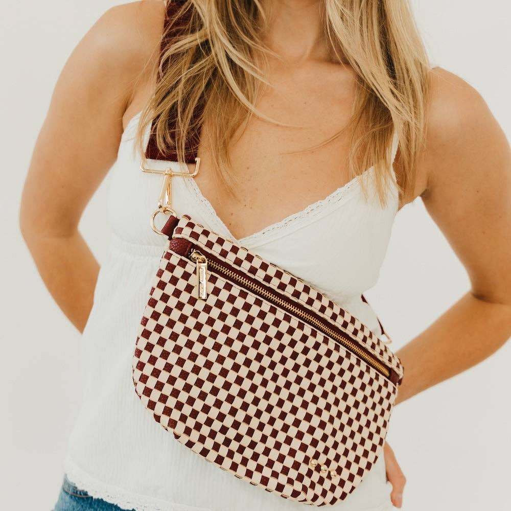 Westlyn Woven Bum Bag - Emerald