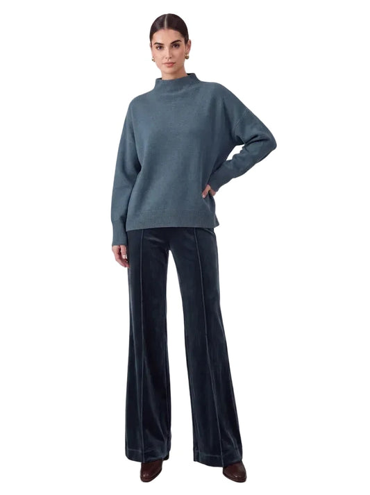 Mock Neck Long Sleeve Sweater