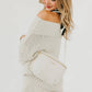 Pebble Sabrina Studded Bum Bag: Cream