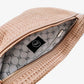 Rachel Raffia Westlyn Bum Bag: Cream