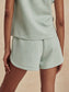 Coulter High Waisted Short- Mint Green Marl