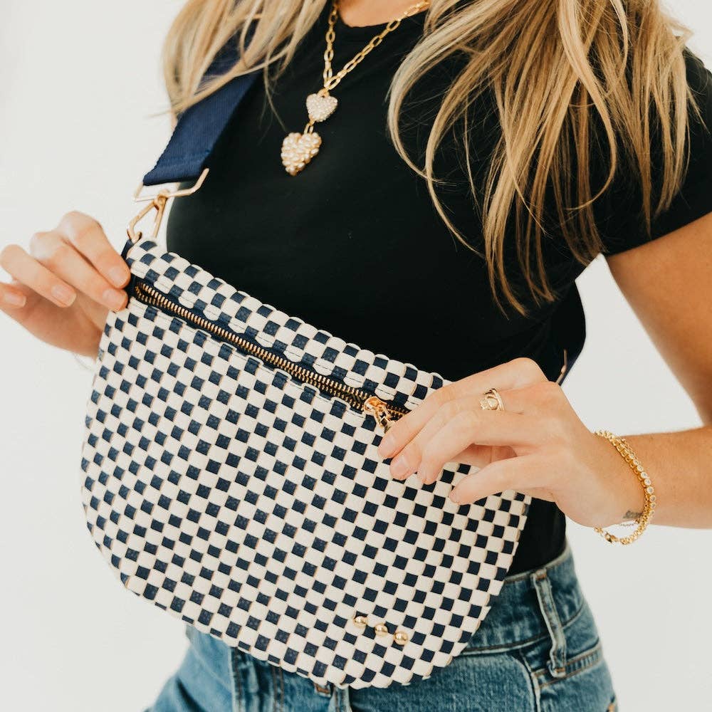 Westlyn Woven Bum Bag - Emerald