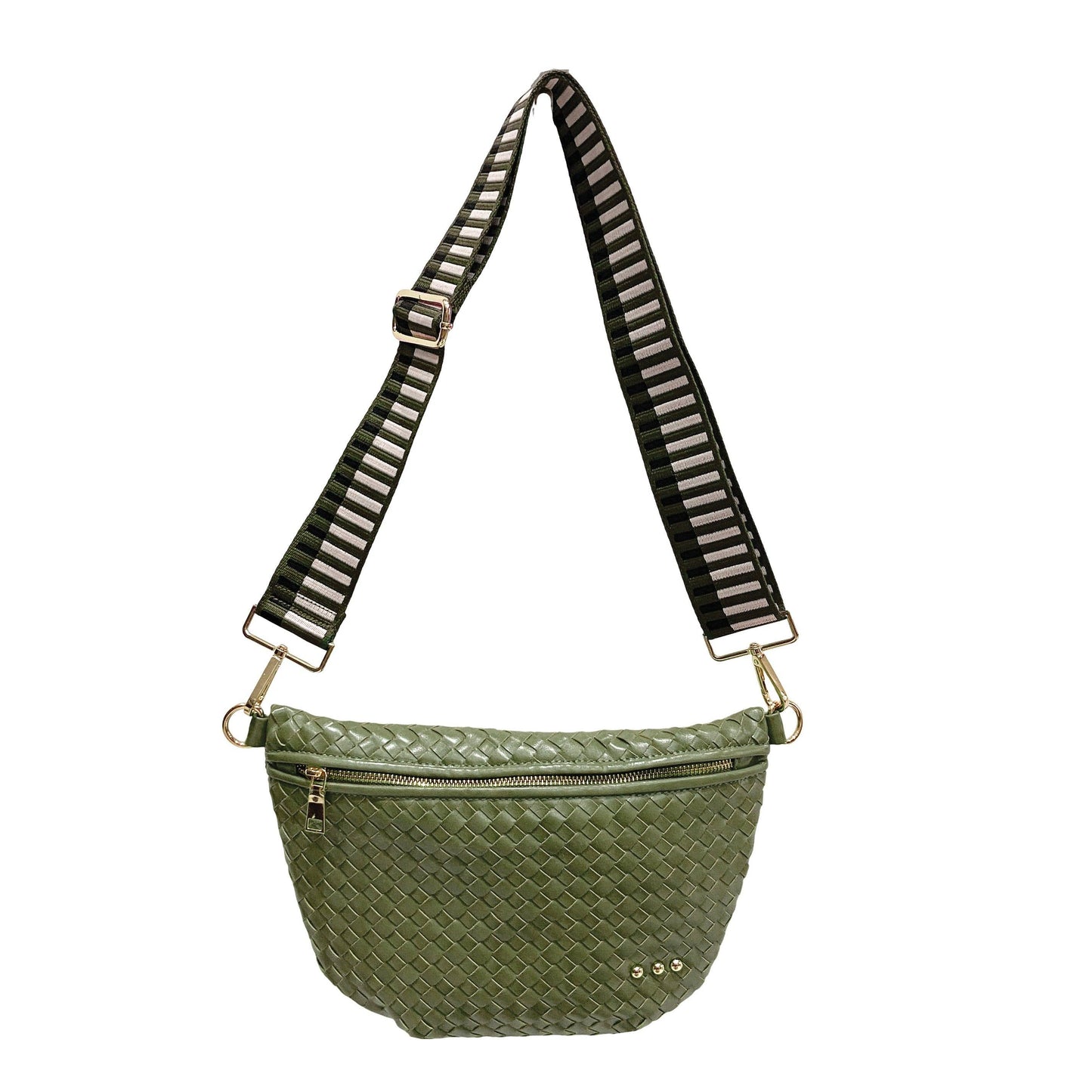 Westlyn Woven Bum Bag - Olive