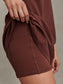Kalani V-Neck Dress- Coffee Bean
