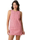 Gingham Shift Dress- Red/White
