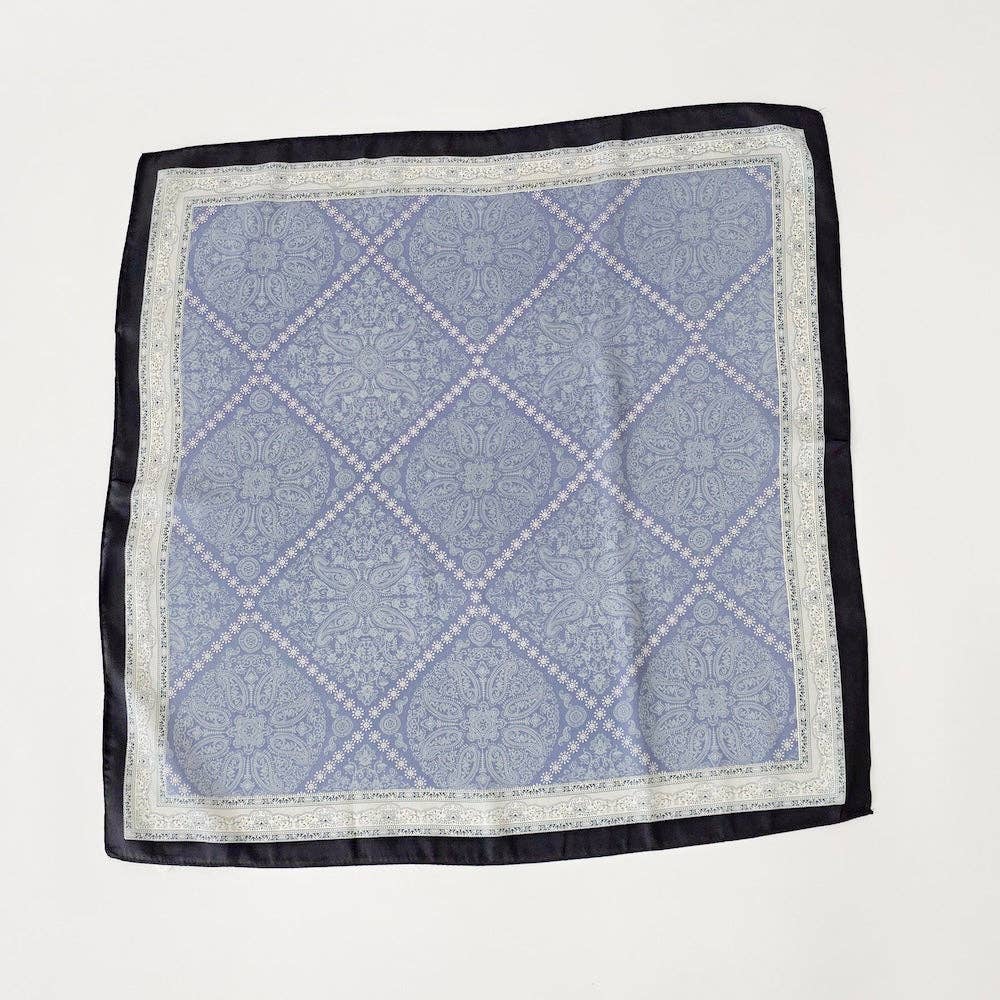 Alice Square Scarf: Burke Block