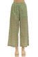 Botanical Print Pant- Green