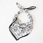 Alice Square Scarf: Small Paisley