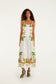 Tropical Royal Midi Dress