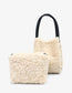Hollace Mini Tote- Cream Shearling