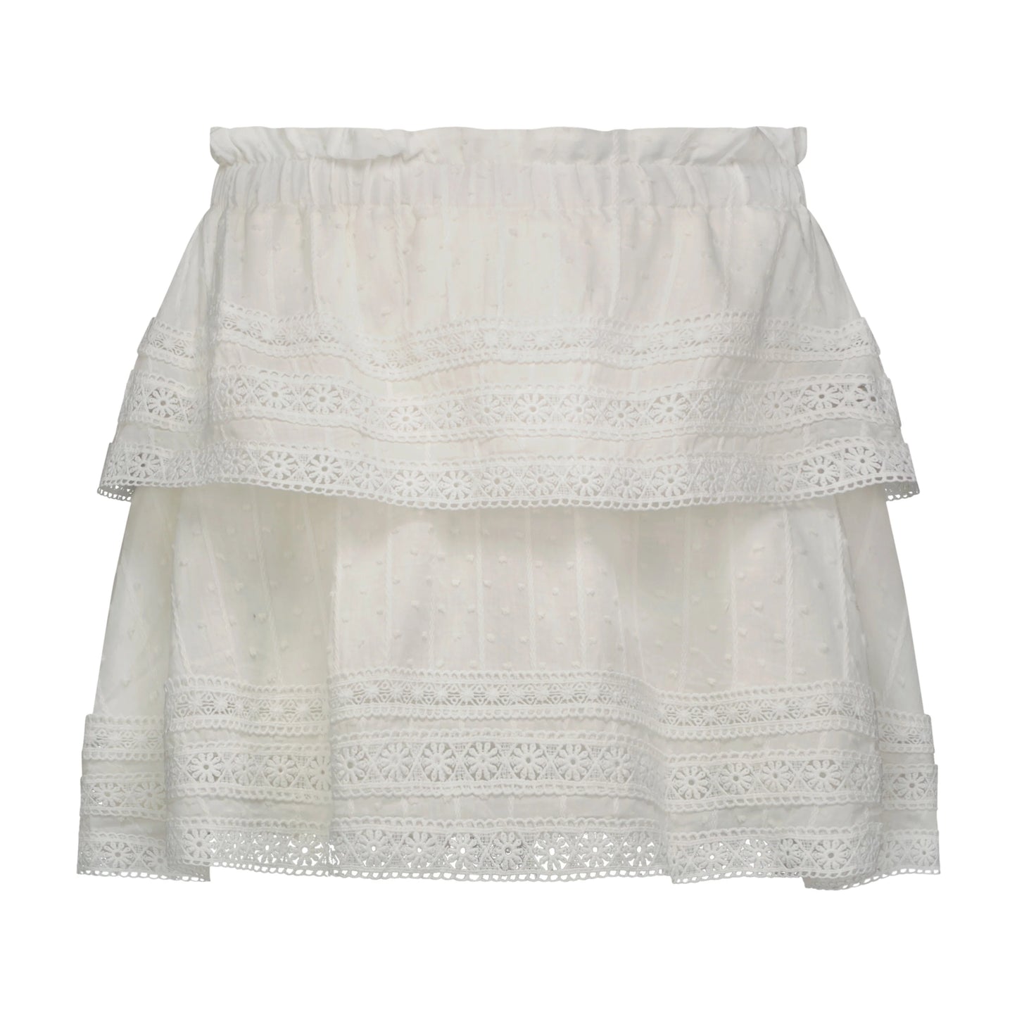 The Mini Skirt- white