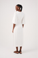 Shell Embroidered Maxi Dress