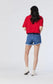 Rosie High Waisted Short - Mid Ripped Stretch
