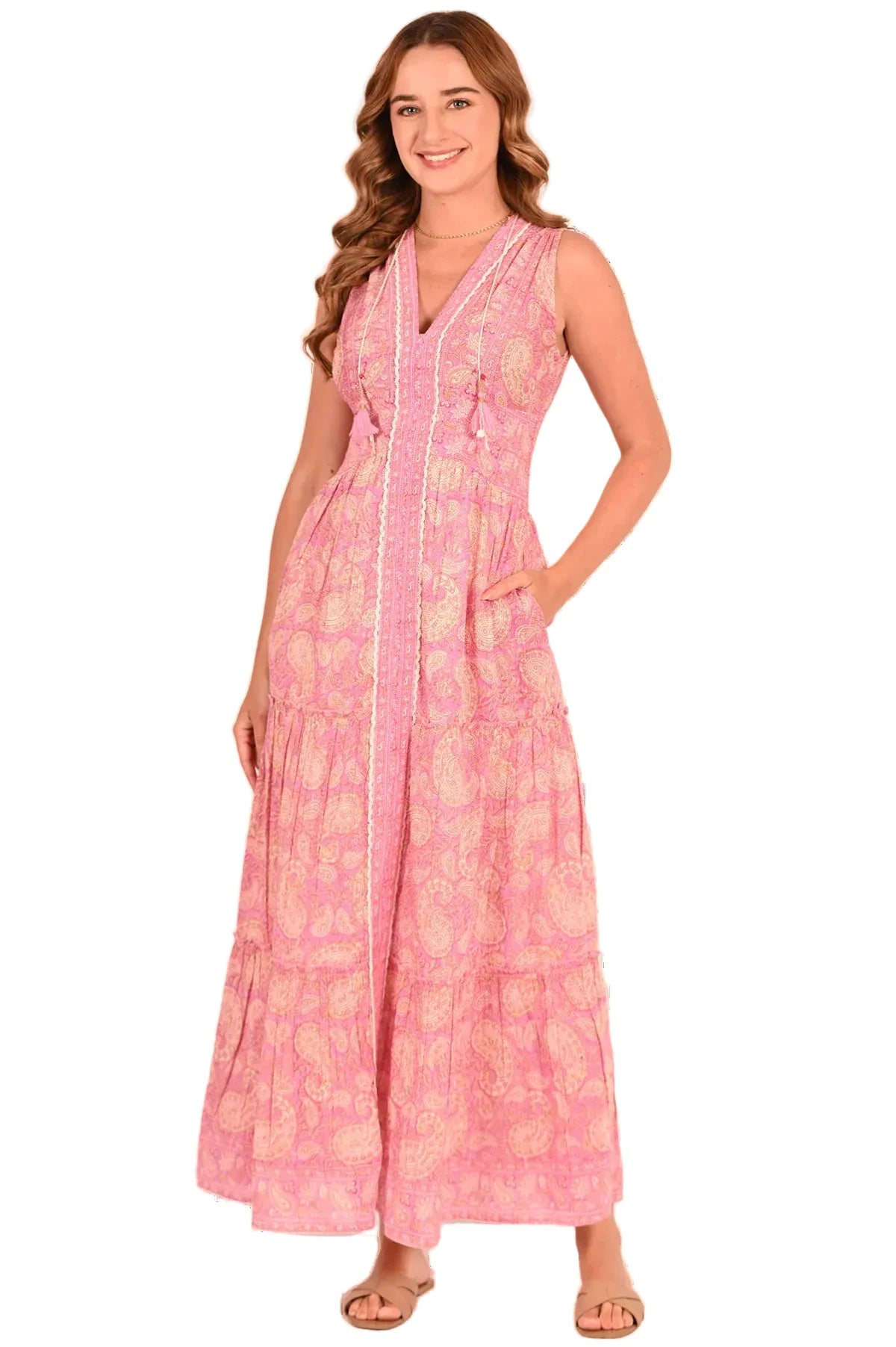 Lyla Maxi Dress- Primson Paisley