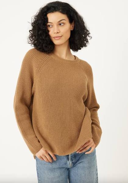 Alice Pullover Sweater- Camel
